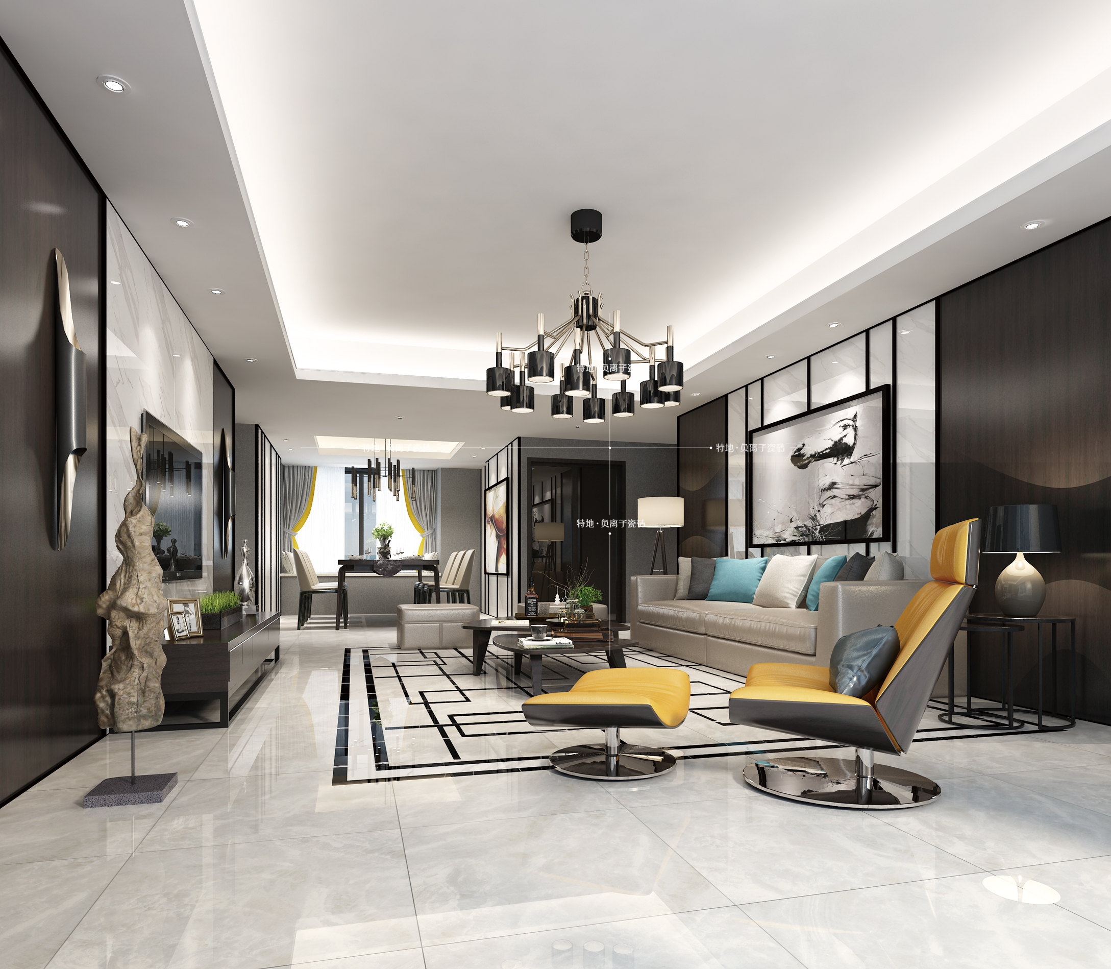 通体大理石负离子瓷砖具有哪些特点?